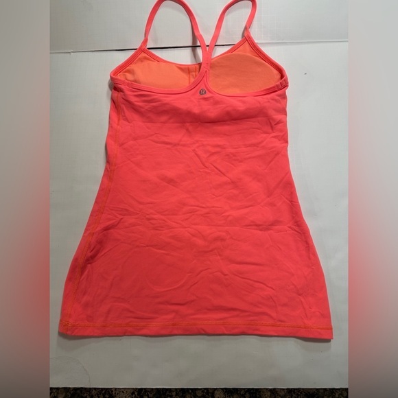 lululemon athletica Tops - lululemon athletica Neon Coral Racerback Tank Top
